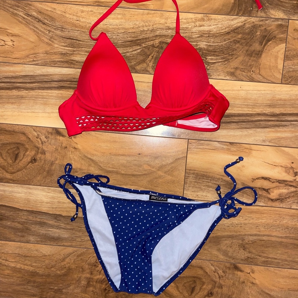 Red white & blue bikini